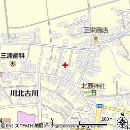 宮城県栗原市若柳川北片町56-2周辺の地図