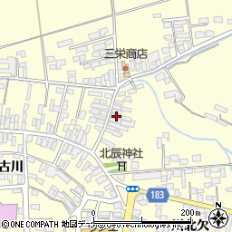 宮城県栗原市若柳川北片町40-2周辺の地図