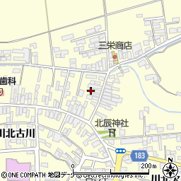 宮城県栗原市若柳川北片町46周辺の地図