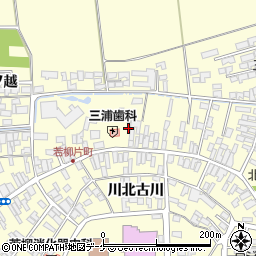 宮城県栗原市若柳川北片町70-1周辺の地図