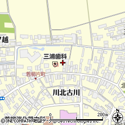 宮城県栗原市若柳川北片町70周辺の地図