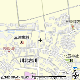 宮城県栗原市若柳川北片町62周辺の地図