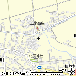 宮城県栗原市若柳川北片町41周辺の地図