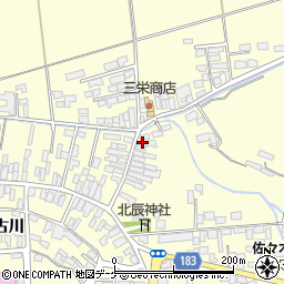 宮城県栗原市若柳川北片町41-3周辺の地図