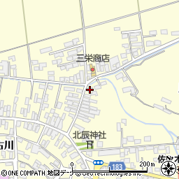宮城県栗原市若柳川北片町42周辺の地図