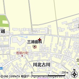 宮城県栗原市若柳川北片町100周辺の地図