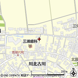 宮城県栗原市若柳川北片町100-5周辺の地図