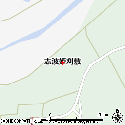 宮城県栗原市志波姫刈敷周辺の地図