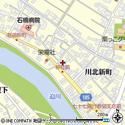 熊谷接骨院周辺の地図