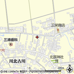 宮城県栗原市若柳川北片町58-2周辺の地図