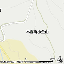 宮城県気仙沼市本吉町小金山周辺の地図