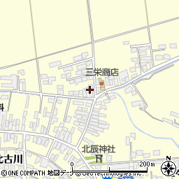 宮城県栗原市若柳川北橋元周辺の地図