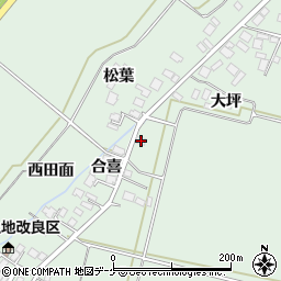 山形県鶴岡市下川合喜95周辺の地図