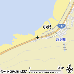 山形県鶴岡市宮沢小沢周辺の地図