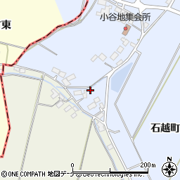 宮城県登米市石越町北郷西周辺の地図