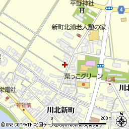 宮城県栗原市若柳川北新町裏246周辺の地図