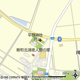 宮城県栗原市若柳川北新町裏291周辺の地図