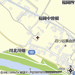 宮城県栗原市若柳福岡四ツ谷27周辺の地図