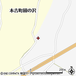 宮城県気仙沼市本吉町卯名沢160周辺の地図