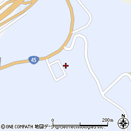 宮城県気仙沼市本吉町中島204-4周辺の地図
