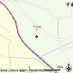 山形県東田川郡庄内町千本杉本村割68周辺の地図