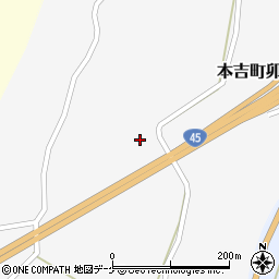 宮城県気仙沼市本吉町卯名沢113周辺の地図