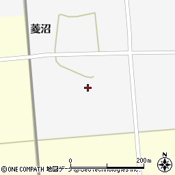 山形県東田川郡三川町菱沼村上12周辺の地図