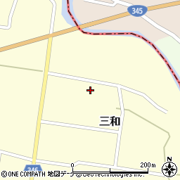 山形県鶴岡市三和堂地周辺の地図