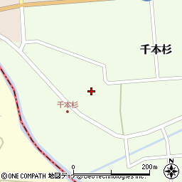 山形県東田川郡庄内町千本杉本村割80-2周辺の地図