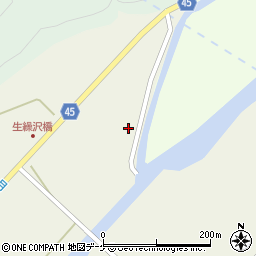 山形県東田川郡庄内町肝煎川原通周辺の地図