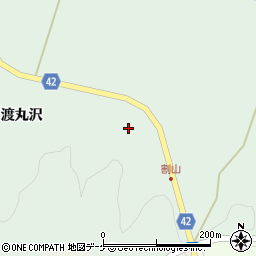 宮城県栗原市栗駒片子沢（新田）周辺の地図