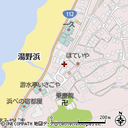 株式会社きらやか銀行　湯野浜支店周辺の地図
