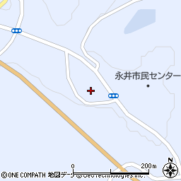 いわて平泉農業協同組合　永井出張所・営農・経済周辺の地図