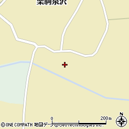 宮城県栗原市栗駒泉沢前田周辺の地図
