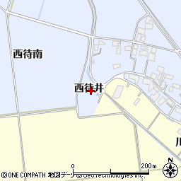 宮城県栗原市若柳武鎗（西待井）周辺の地図