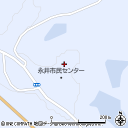 一関市立　永井市民センター周辺の地図