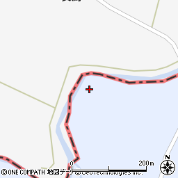 宮城県登米市石越町北郷橋向470周辺の地図