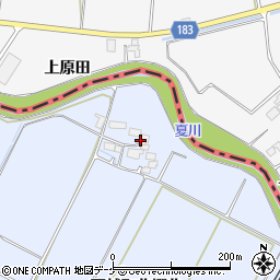 宮城県登米市石越町北郷北周辺の地図