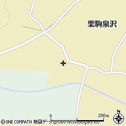 宮城県栗原市栗駒泉沢西沢周辺の地図