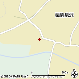 宮城県栗原市栗駒泉沢（西沢）周辺の地図