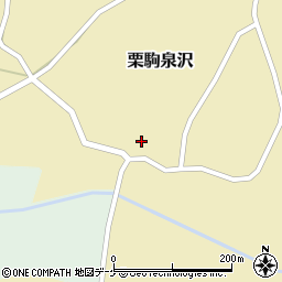 宮城県栗原市栗駒泉沢11周辺の地図