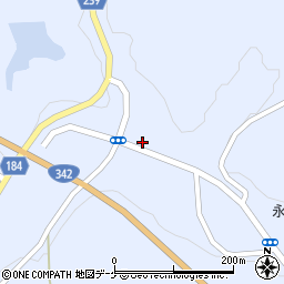 永井郵便局周辺の地図