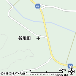 宮城県栗原市栗駒片子沢59周辺の地図