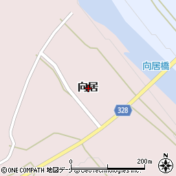 〒999-5204 山形県最上郡鮭川村向居の地図