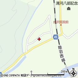 山形県東田川郡庄内町清川上川原8周辺の地図