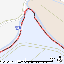 宮城県登米市石越町北郷丸子渕周辺の地図