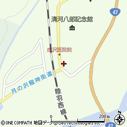 山形県東田川郡庄内町清川上川原76周辺の地図