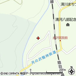 山形県東田川郡庄内町清川上川原12周辺の地図