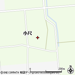 山形県東田川郡三川町小尺村下周辺の地図