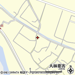 宮城県栗原市若柳大林要害1周辺の地図